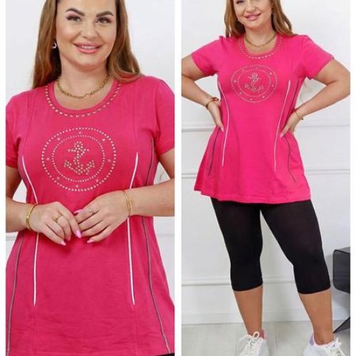 Костюм Vehuiah (2XL-4XL) 137332 pink (лето) Vehuiah 137332 pink