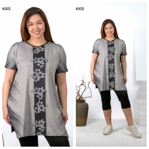 Туника Vehuiah (2XL) 19003 grey (лето) Vehuiah 19003 grey