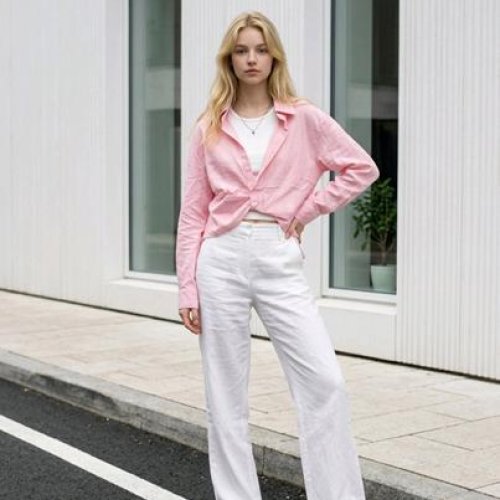 Рубашка Kosta (42-46) 1108 pink (деми) Kosta 1108 pink