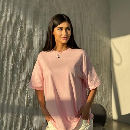 Футболка Kosta (48-54) 2024-1 pink (лето) Kosta 2024-1 pink