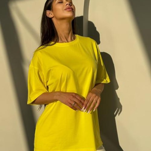 Футболка Kosta (48-54) 2024-1 yellow (лето) Kosta 2024-1 yellow