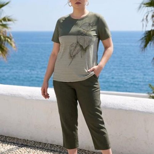 Футболка Kosta (48-52) 2920-2 khaki (лето) Kosta 2920-2 khaki