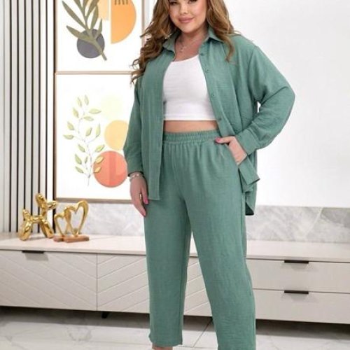 Костюм Global (50-60) 345-6 green (деми) Global 345-6 green