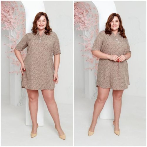 Туника Global (62-66) ANJ005 beige (лето) Global ANJ005 beige