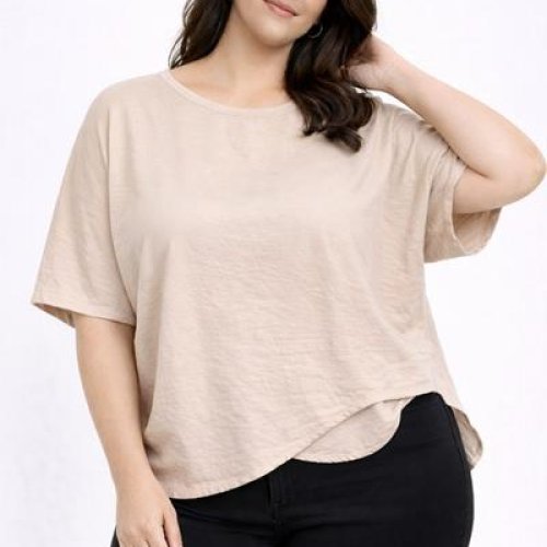 Футболка Global (52-62) ANJ008 beige (лето) Global ANJ008 beige