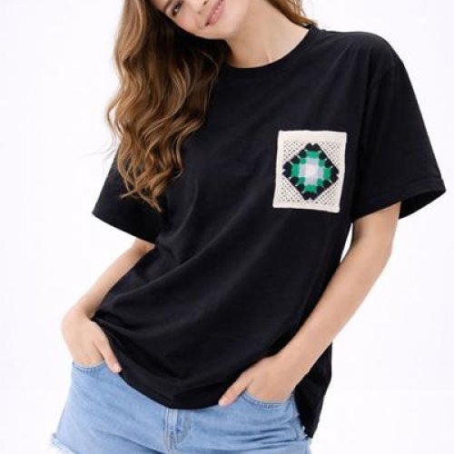 Футболка Global (42-54) GL112 black (лето) Global GL112 black