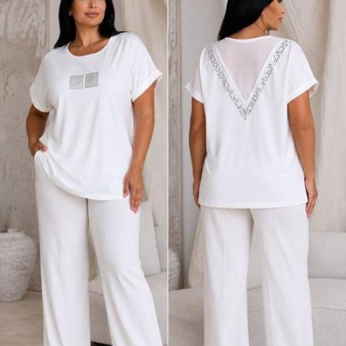 Футболка Global (M-2XL) GL128 white (лето) Global GL128 white