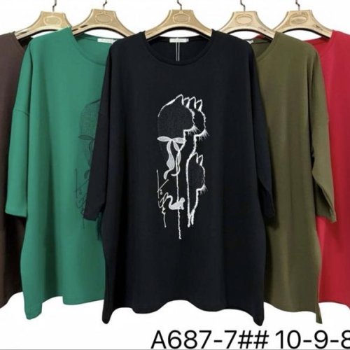 Свитер Immei (8XL-10XL) A687-7 black (деми) Immei A687-7 black