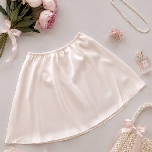 Юбка Akulova (42-48) 2916 milk (лето) Akulova 2916 milk