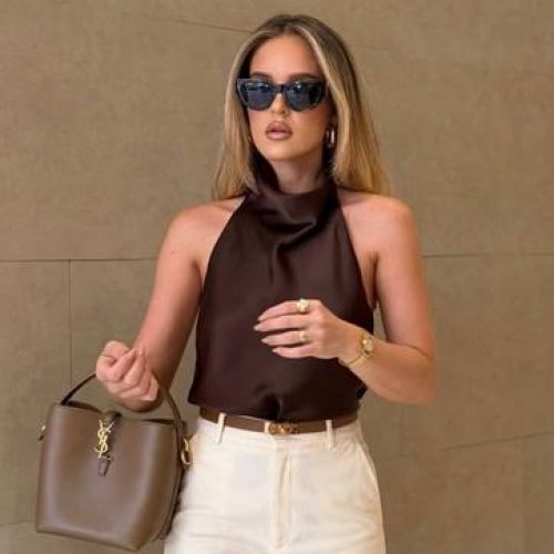 Майка Akulova (42-48) 426 brown (лето) Akulova 426 brown