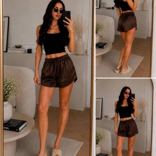 Шорты Akulova (42-50) 2921 brown (лето) Akulova 2921 brown