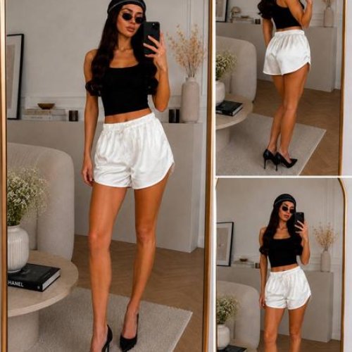Шорты Akulova (42-50) 2921 white (лето) Akulova 2921 white