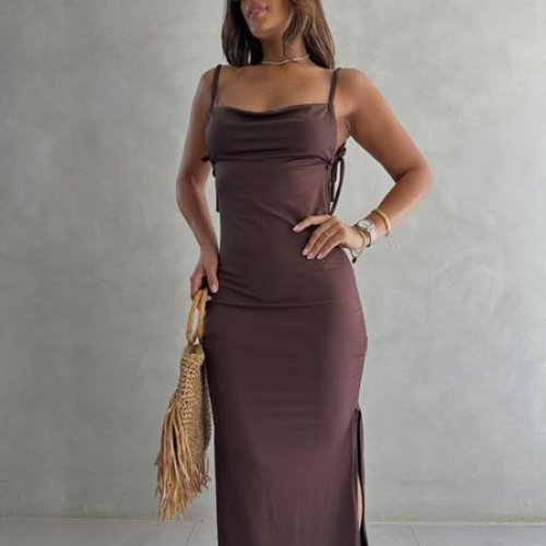 Платье Akulova (42-48) 417 brown (лето) Akulova 417 brown