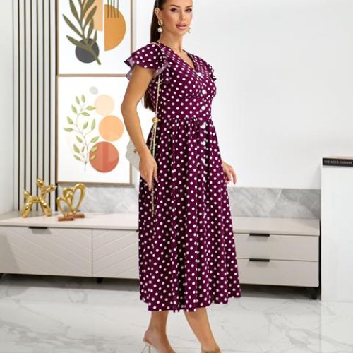Платье Akulova (42-50) 2056 violet (лето) Akulova 2056 violet