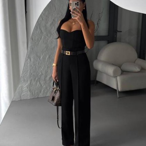 Костюм Akulova (42-48) 2919 black (лето) Akulova 2919 black