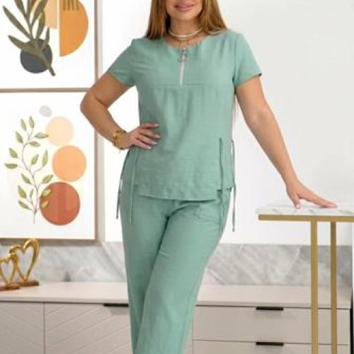 Костюм Akulova (48-56) 502A l.green (лето) Akulova 502A l.green