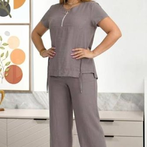 Костюм Akulova (48-56) 502A grey (лето) Akulova 502A grey