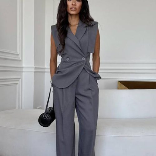 Костюм Akulova (42-48) 2913 grey (лето) Akulova 2913 grey