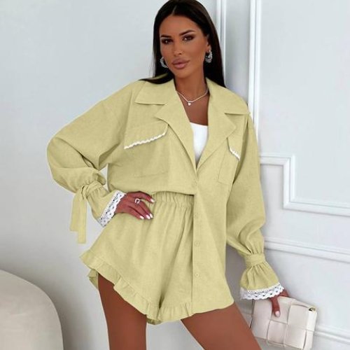 Костюм Akulova (42-50) 2920 yellow (лето) Akulova 2920 yellow