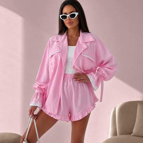 Костюм Akulova (42-50) 2920 pink (лето) Akulova 2920 pink