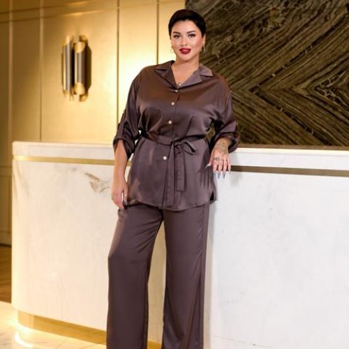 Костюм Deliv (48-58) DV21 brown (лето) Deliv DV21 brown