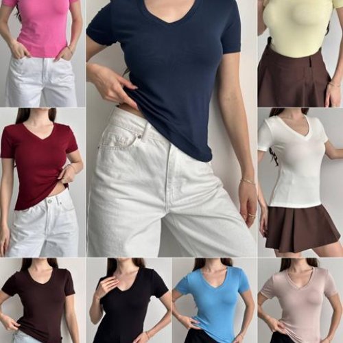 Футболка Prenses (S-2XL) 43 navy (лето) Prenses 43 navy
