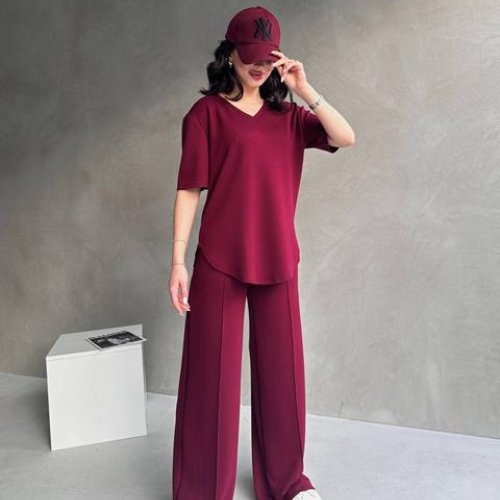 Костюм Prenses (S-2XL) PR110 wine (лето) Prenses PR110 wine