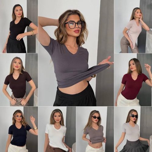 Футболка Prenses (S-2XL) PR12 l.grey (лето) Prenses PR12 l.grey