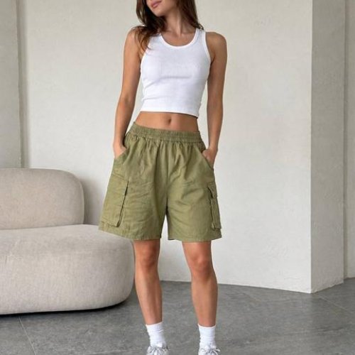 Шорты Prenses (one size) PR39 khaki (лето) Prenses PR39 khaki