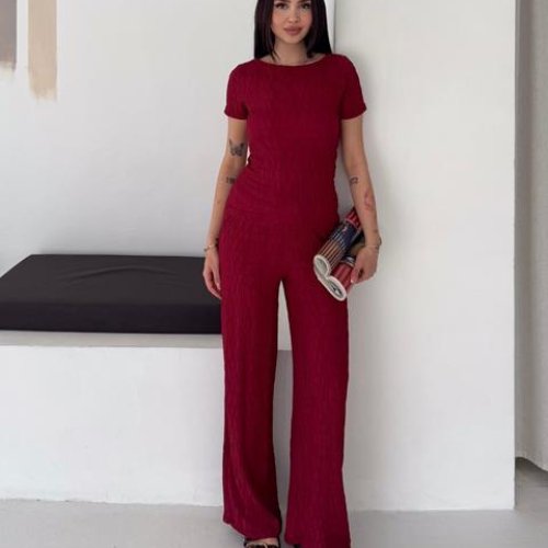 Костюм Prenses (S-2XL) PR73 wine (лето) Prenses PR73 wine