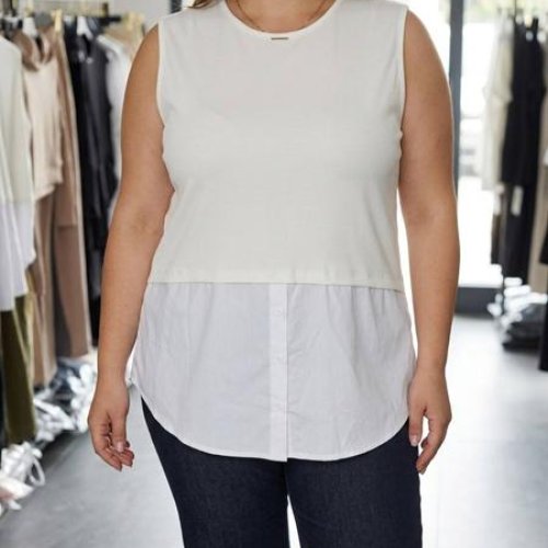 Майка Prenses (one size) RR57 white (лето) Prenses RR57 white