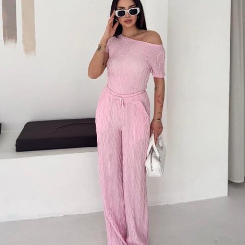 Костюм Prenses (S-2XL) RR67 pink (лето) Prenses RR67 pink