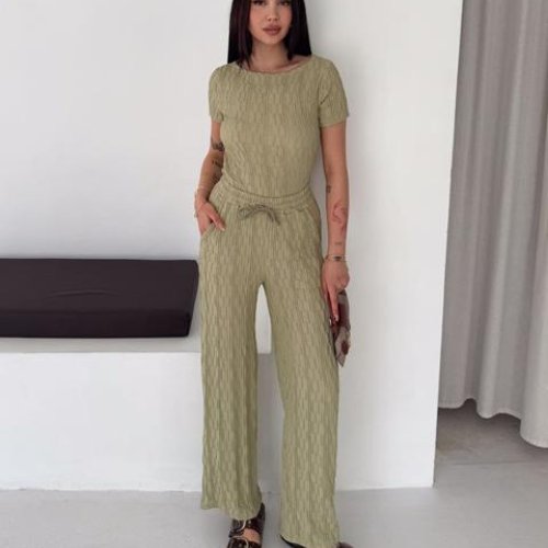 Костюм Prenses (S-2XL) RR69 khaki (лето) Prenses RR69 khaki