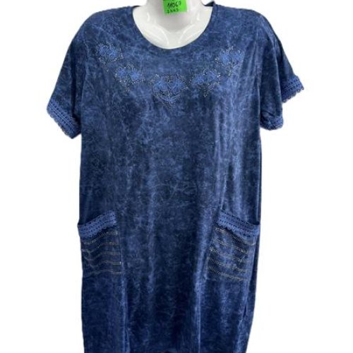 Платье Anion (2XL-5XL) 11067 navy (лето) Anion 11067 navy
