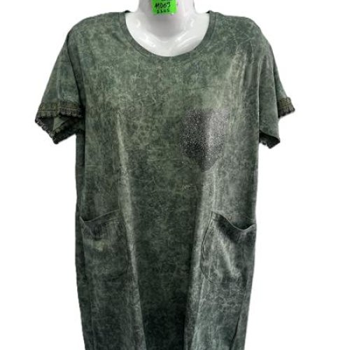 Платье Anion (2XL-5XL) 11069 green (лето) Anion 11069 green