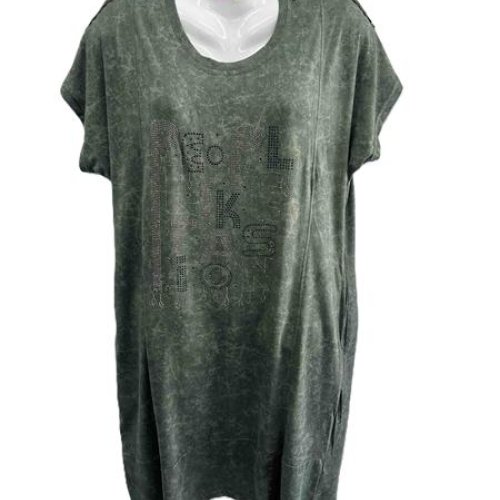 Платье Anion (2XL-5XL) 11070 green (лето) Anion 11070 green