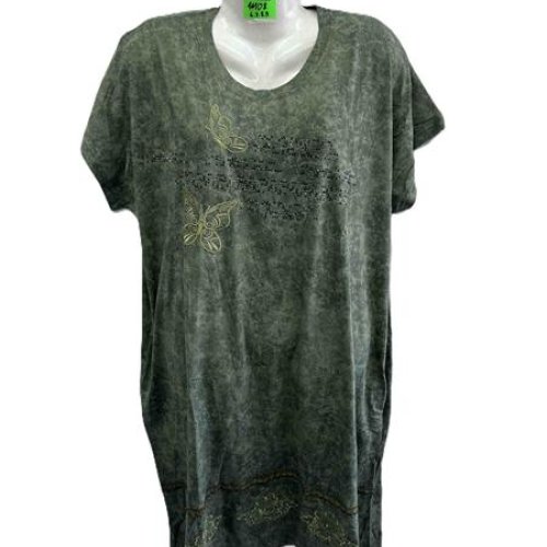 Платье Anion (6XL-9XL) 11108 green (лето) Anion 11108 green