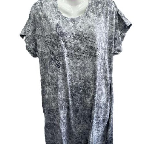 Платье Anion (6XL-9XL) 11108 l.grey (лето) Anion 11108 l.grey