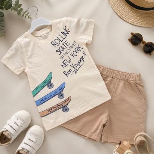 Костюм Major (2-5) 5053 beige (лето) Major 5053 beige