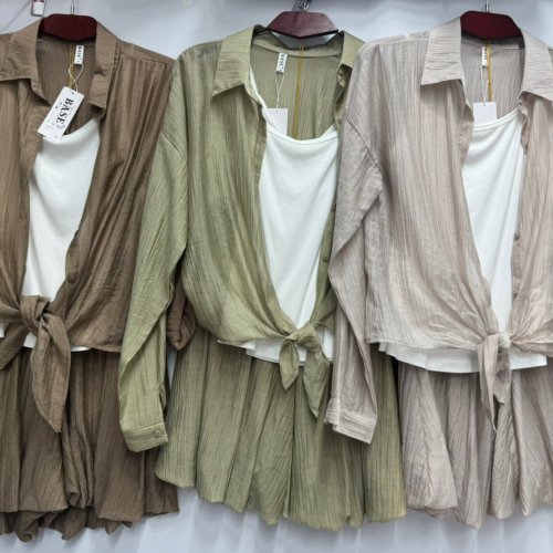 Костюм BASE (S-XL) 725T beige (лето) BASE 725T beige
