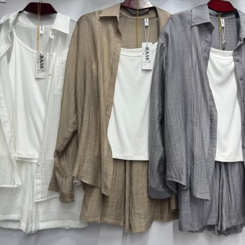 Костюм BASE (S-XL) 863T beige (лето) BASE 863T beige