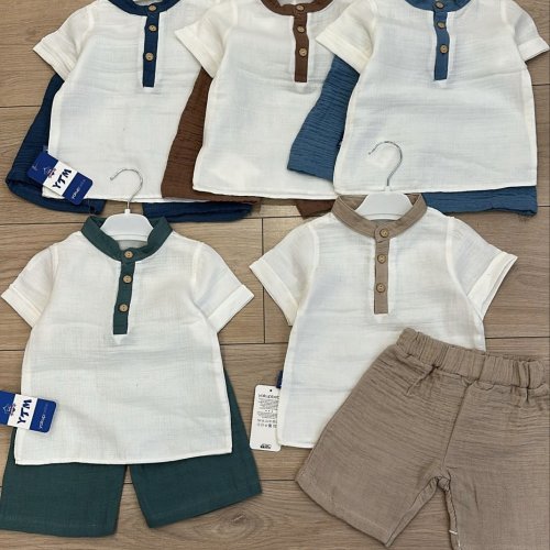 Костюм Baby Boom (1-4) BB664 green (лето) Baby Boom BB664 green