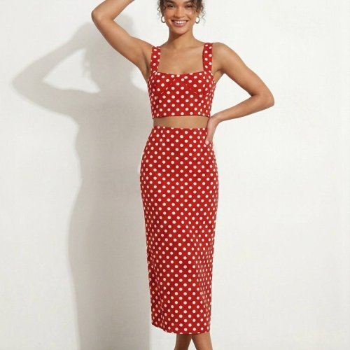 Костюм Dream (S-L) DM332 red (лето) Dream DM332 red