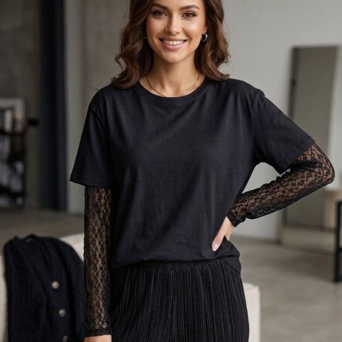 Свитер Dream (S-L) DM429 black (деми) Dream DM429 black