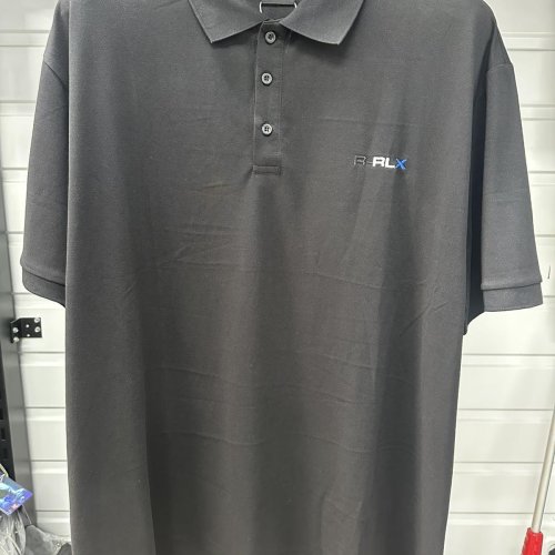 Футболка RLX (4XL-8XL) 003 black (лето) RLX 003 black