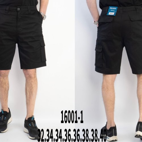 Шорты RLX (32-40) 16001-1 black (лето) RLX 16001-1 black
