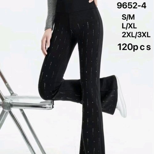 Лосины Hoan (42-50) 9652-4 black (деми) Hoan 9652-4 black