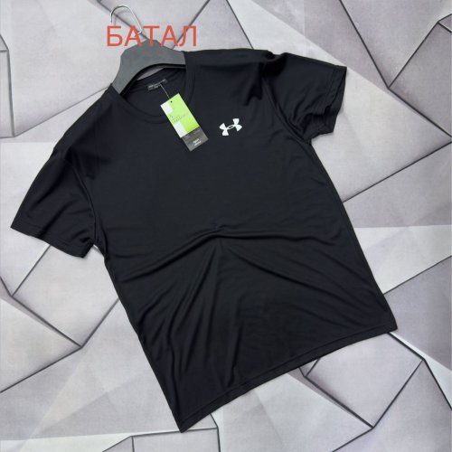 Футболка Rassul (XL-5XL) 67911 black (лето) Rassul 67911 black