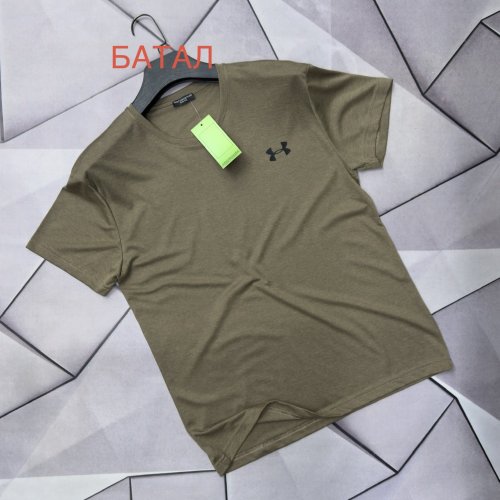 Футболка Rassul (XL-5XL) 67912 khaki (лето) Rassul 67912 khaki