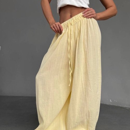 Штаны Arina (42-52) 3128 yellow (лето) Arina 3128 yellow